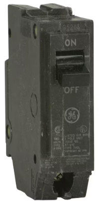 1P 15A PLUG IN CIRCUIT BREAKER