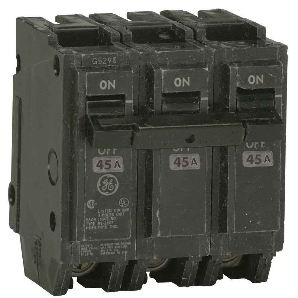 3P 15A PLUG IN CIRCUIT BREAKER